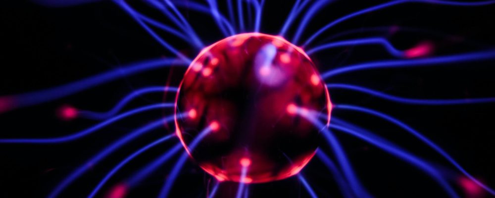 Atividade Cerebral brain neuron representation blue and red